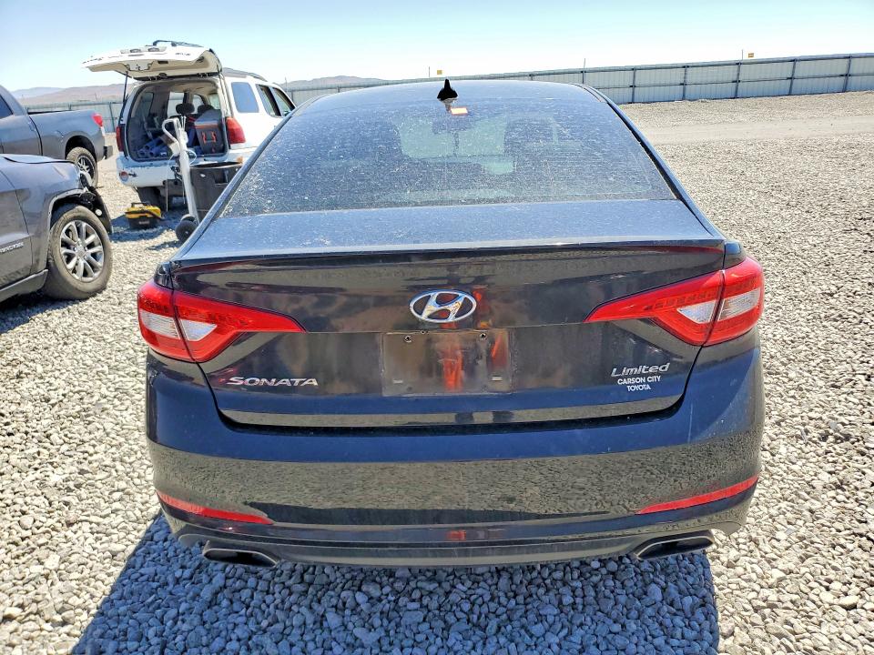 2017 Hyundai VIN 5NPE34AF0HH455159 COPART salvage auction — MINOR DENT/SCRATCHES, Nv - Salvage Title, sold $1,800 on 2026-07-02 (photo 6)