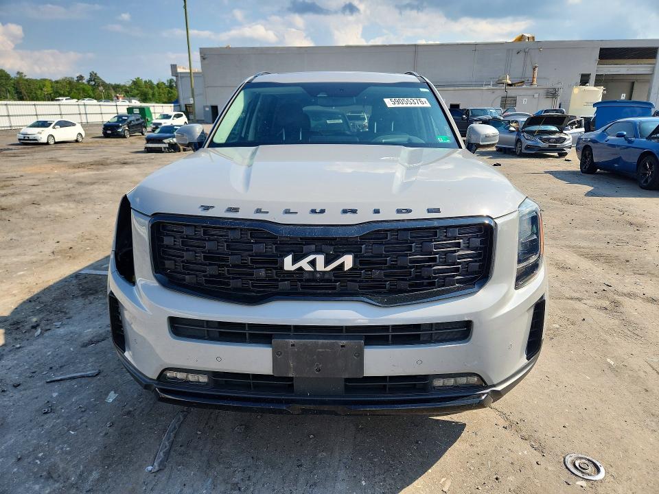 2022 Kia Telluride VIN 5XYP5DHC7NG220680 COPART salvage auction — SIDE, Va - Cert Of Title - Salvage, sold $250 on 2026-07-29 (photo 5)