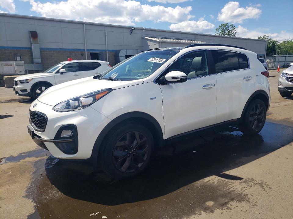 2020 Kia Sportage VIN KNDP6CACXL7709277 COPART salvage auction — ROOF, NY - MV-907A SALVAGE CERTIFICATE, sold $2,350 on 2026-07-28 (photo 1)