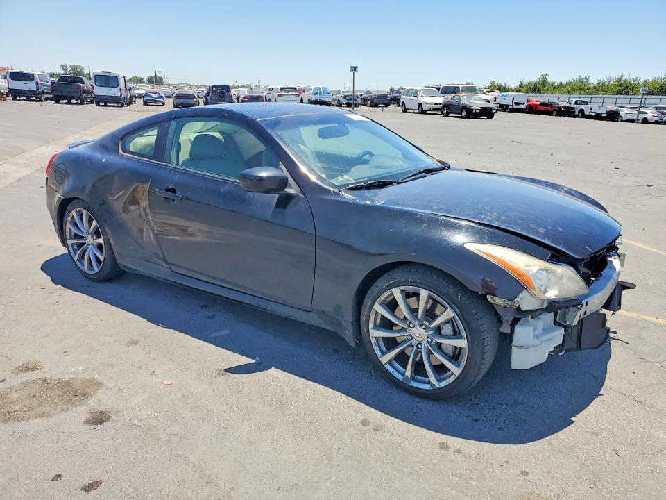 2008 Infiniti G37 VIN JNKCV64E18M125616 COPART salvage auction — FRONT END, CA - SALVAGE CERTIFICATE, sold $70 on 2026-07-30 (photo 4)