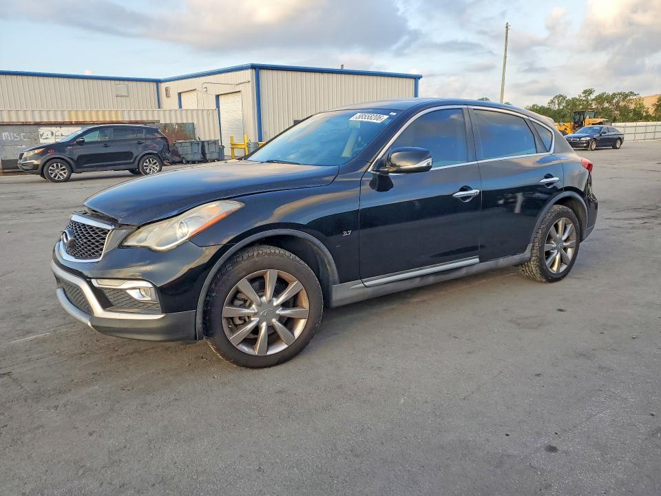 2017 Infiniti Qx50 VIN JN1BJ0RP1HM384531 COPART salvage auction — FRONT END, Fl - Cert Of Title Slvg Rebuildable, sold $1,250 on 2026-07-14 (photo 1)