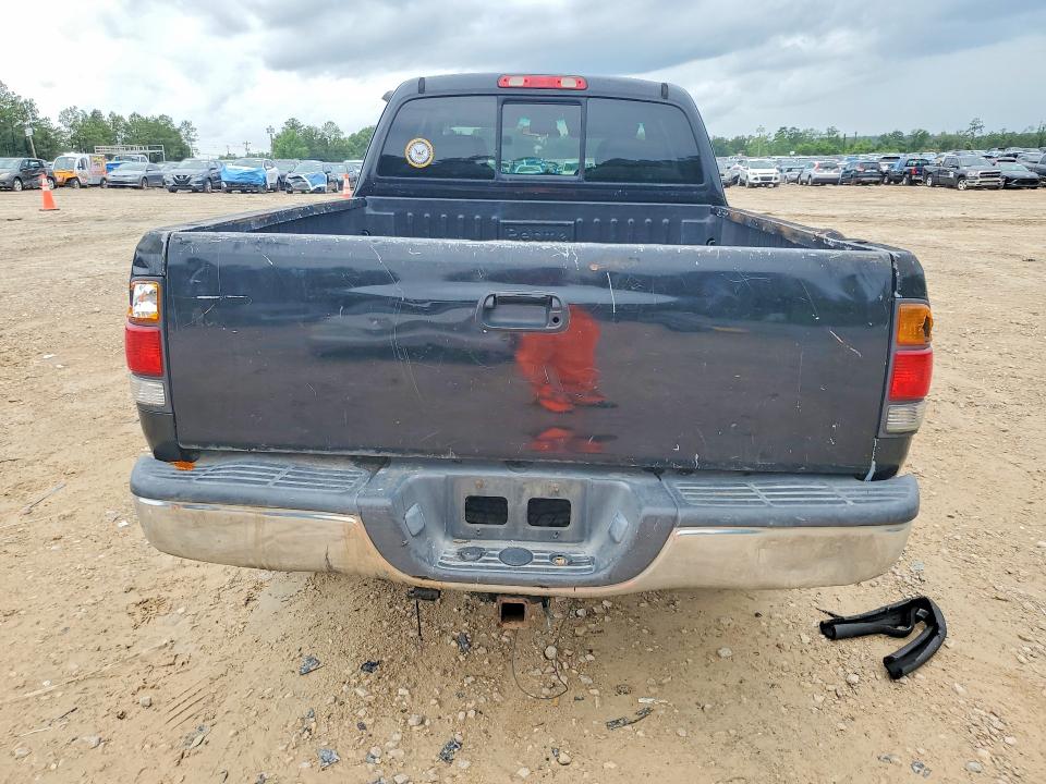 2000 Toyota Tundra VIN 5TBRT3412YS084553 COPART salvage auction — REAR END, Nc - Salvage Cert-Rebuilt, sold $1,350 on 2026-07-17 (photo 6)