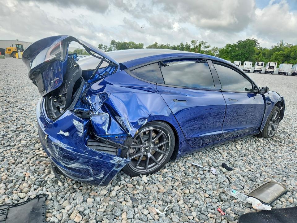 2021 Tesla Model 3 VIN 5YJ3E1EB2MF032678 COPART salvage auction — FRONT END, FL - CERT OF TITLE SLVG REBUILDABLE, sold $1,300 on 2026-08-03 (photo 3)