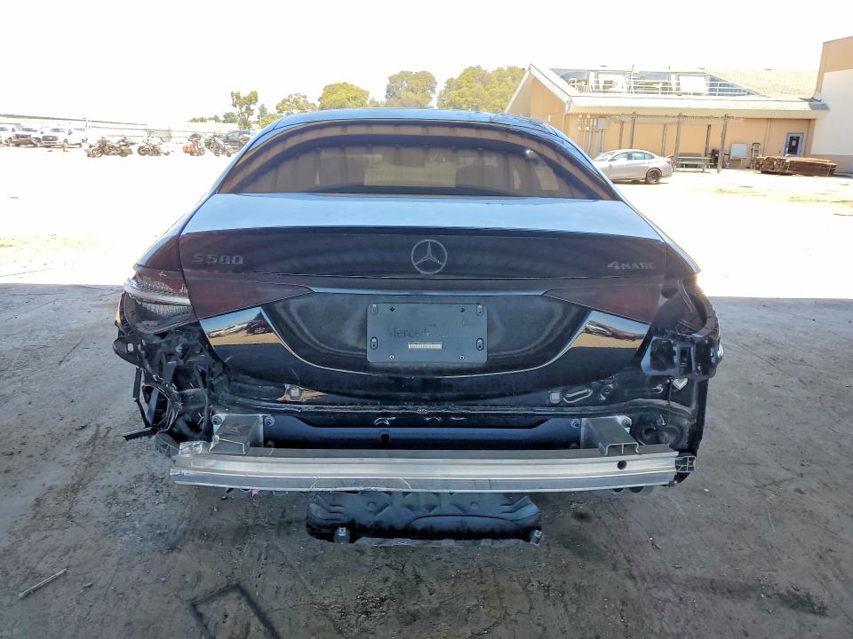 2021 Mercedes-benz S class VIN W1K6G7GB9MA042842 COPART salvage auction — SIDE, CA - DIS/DLR/EXP ONLY CLEAN TITLE, sold $21,800 on 2026-07-28 (photo 6)