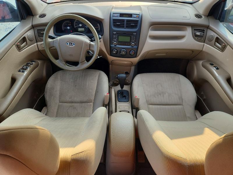 2009 Kia Sportage VIN KNDJF724597579485 COPART salvage auction — REAR END, Tx - Salvage Vehicle Title, sold $700 on 2026-07-24 (photo 8)