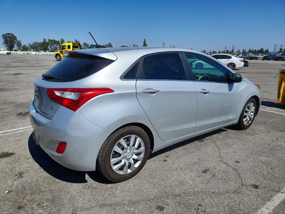 2016 Hyundai Elantra VIN KMHD35LH1GU252233 COPART salvage auction — ALL OVER, CA - SALVAGE CERTIFICATE, sold $1,600 on 2026-07-23 (photo 3)