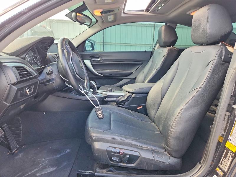 2015 BMW 2er VIN WBA1F5C58FV257391 COPART salvage auction — FRONT END, TX - SALVAGE VEHICLE TITLE, sold $1,150 on 2026-07-31 (photo 7)