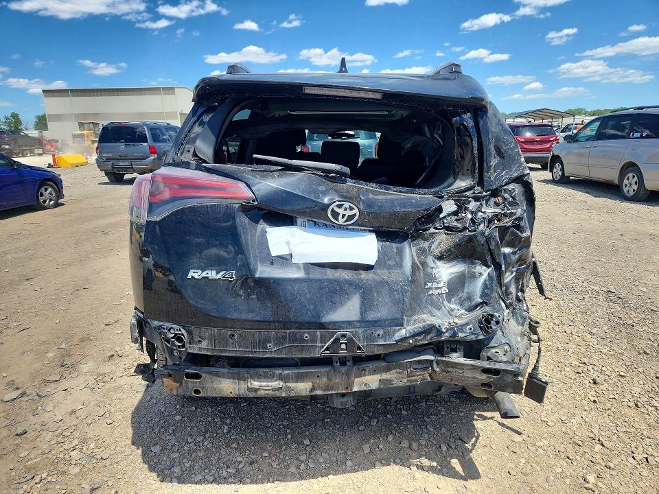 2018 Toyota Rav 4 VIN 2T3RFREV4JW704794 COPART salvage auction — FRONT END, Ks - Cert Of Title-Salvage, sold $3,150 on 2026-07-09 (photo 6)