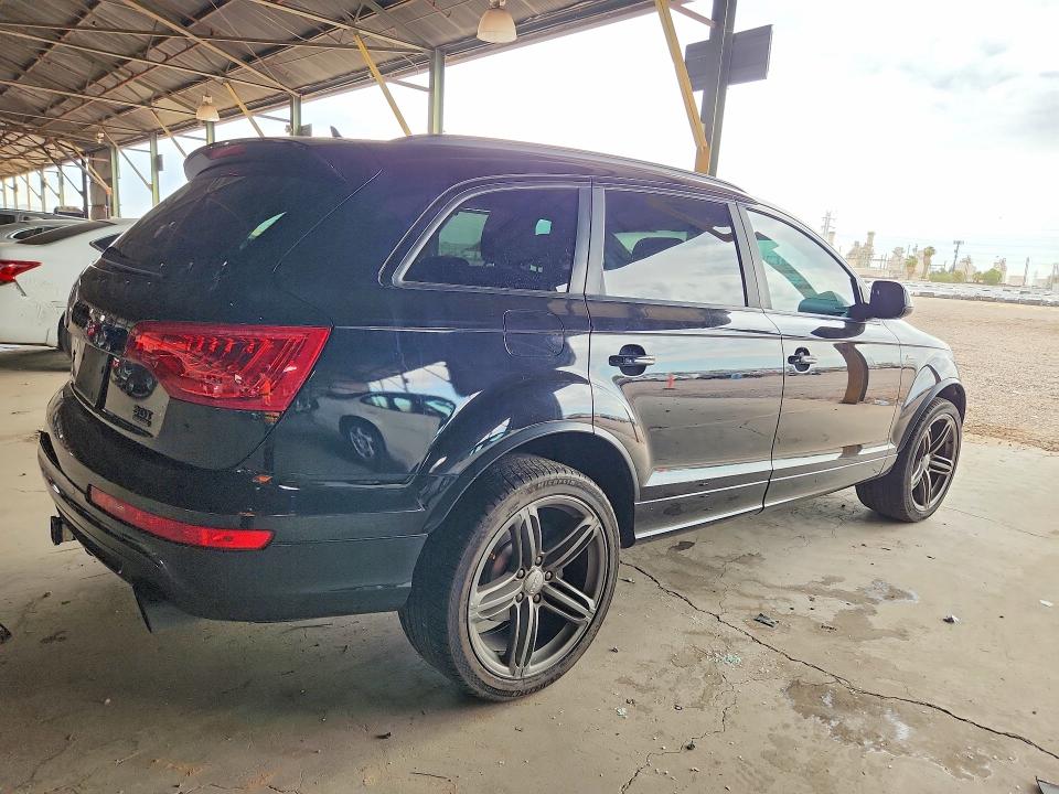 2015 Audi Q7 VIN WA1DGAFE8FD017243 COPART salvage auction — REAR END, AZ - CERT OF TITLE - SALVAGE, sold $250 on 2026-07-22 (photo 3)