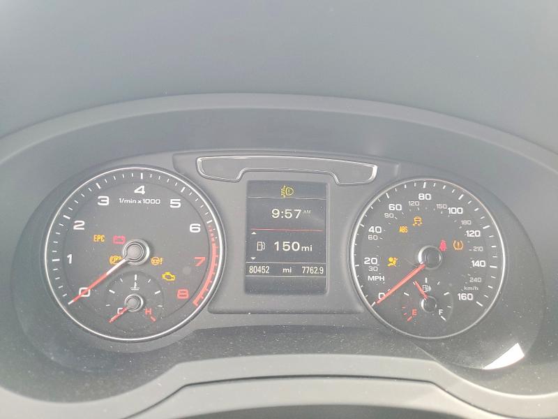 2018 Audi Q3 VIN WA1BCCFS1JR032411 COPART salvage auction — FRONT END, Fl - Cert Of Title Slvg Rebuildable, sold $400 on 2026-07-14 (photo 9)