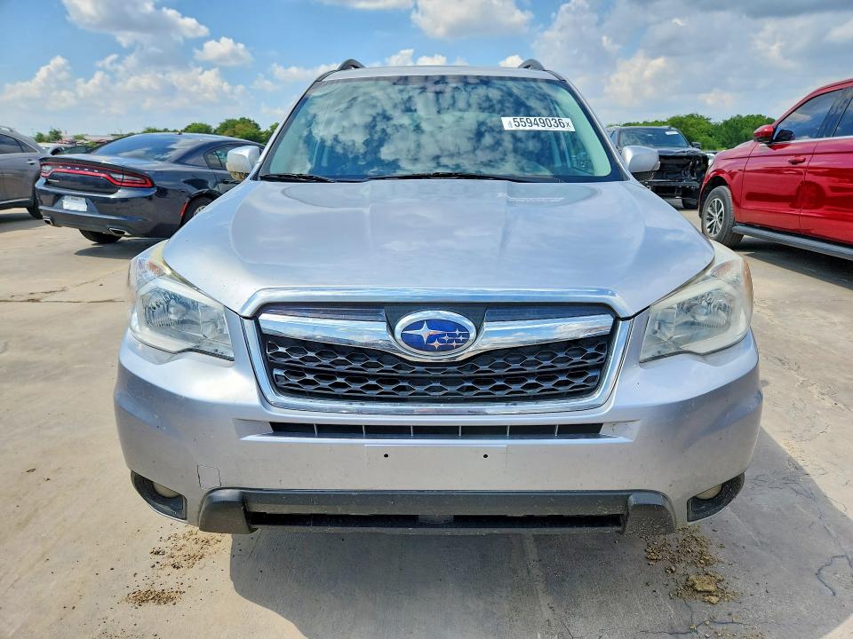 2015 Subaru Forester VIN JF2SJAWC1FH401856 COPART salvage auction — SIDE, Tx - Salvage Vehicle Title, sold $825 on 2026-07-06 (photo 5)