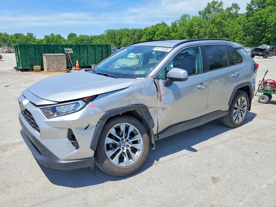 2021 Toyota Rav 4 VIN 2T3A1RFV1MW206065 COPART salvage auction — FRONT END, Pa - Certificate Of Salvage, sold $10,600 on 2026-07-09 (photo 1)