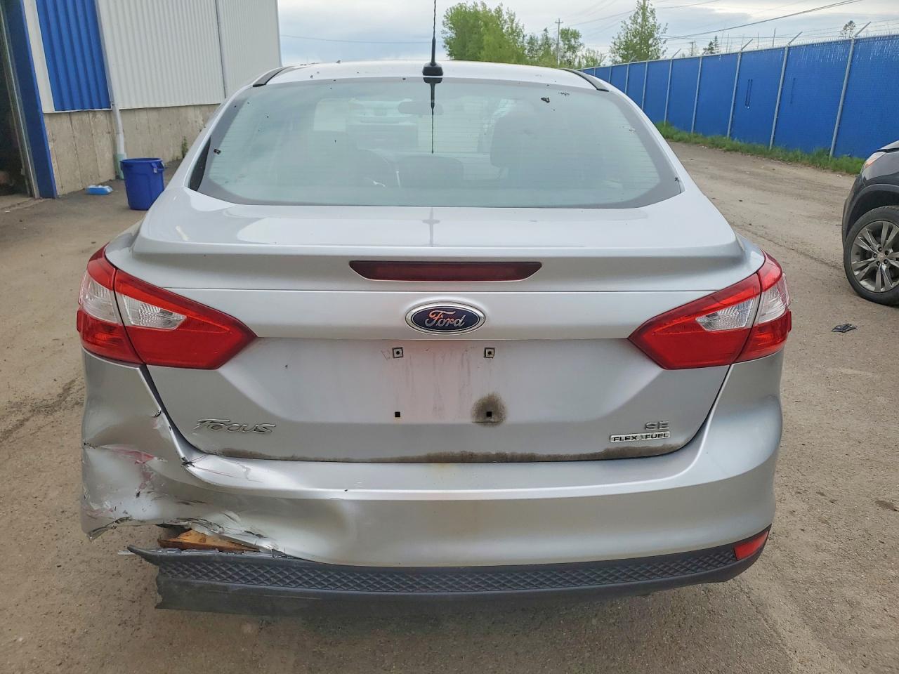 2012 Ford Focus VIN 1FAHP3F2XCL368476 COPART salvage auction — Rear End, St - Salvage Title, sold $325 on 2026-07-09 (photo 6)