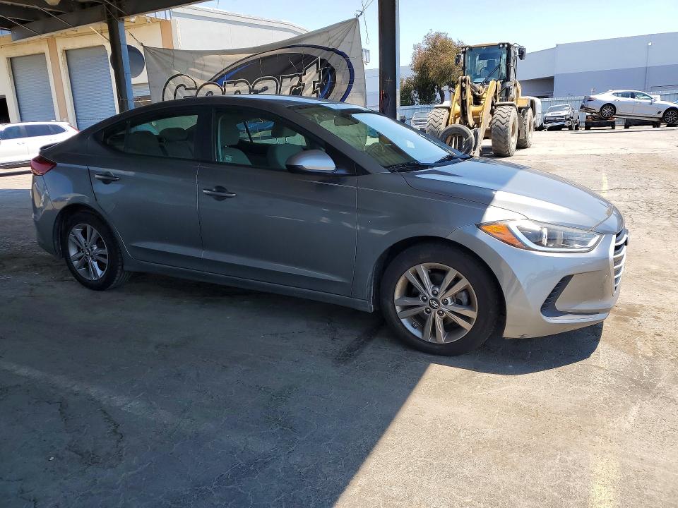 2017 Hyundai Elantra VIN KMHD84LF4HU243246 COPART salvage auction — REAR END, Mt - Dis/Dlr/Exp Only Clean Title, sold $1,800 on 2026-07-16 (photo 4)