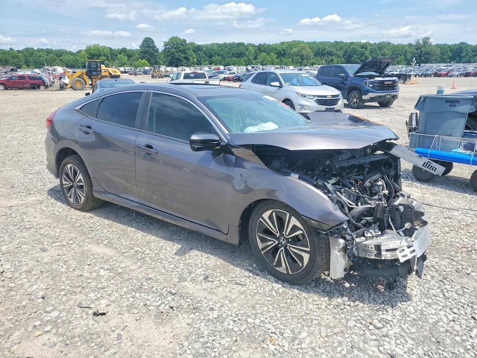 2018 Honda Civic VIN JHMFC1F35JX032071 COPART salvage auction — FRONT END, Ar - Cert Of Title-Salvage, sold $775 on 2026-07-11 (photo 4)
