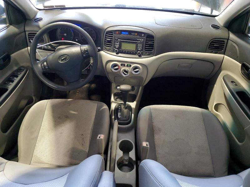 2011 Hyundai Accent VIN KMHCN4AC5BU620333 COPART salvage auction — FRONT END, Pa - Non Public Clean Title, sold $475 on 2026-07-14 (photo 8)