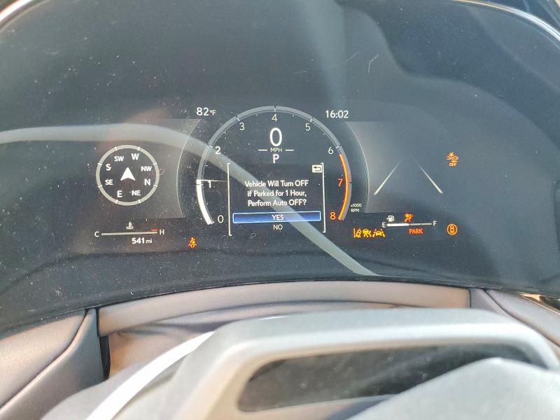 2026 Lexus Tx 350 VIN 5TDAAAA67TS019916 COPART salvage auction — FRONT END, Ca - Salvage Certificate, sold $31,750 on 2026-07-09 (photo 9)
