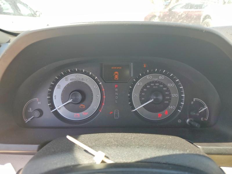 2016 Honda Odyssey VIN 5FNRL5H94GB079456 COPART salvage auction — FRONT END, Ut - Salvage Certificate, sold $3,150 on 2026-07-24 (photo 9)