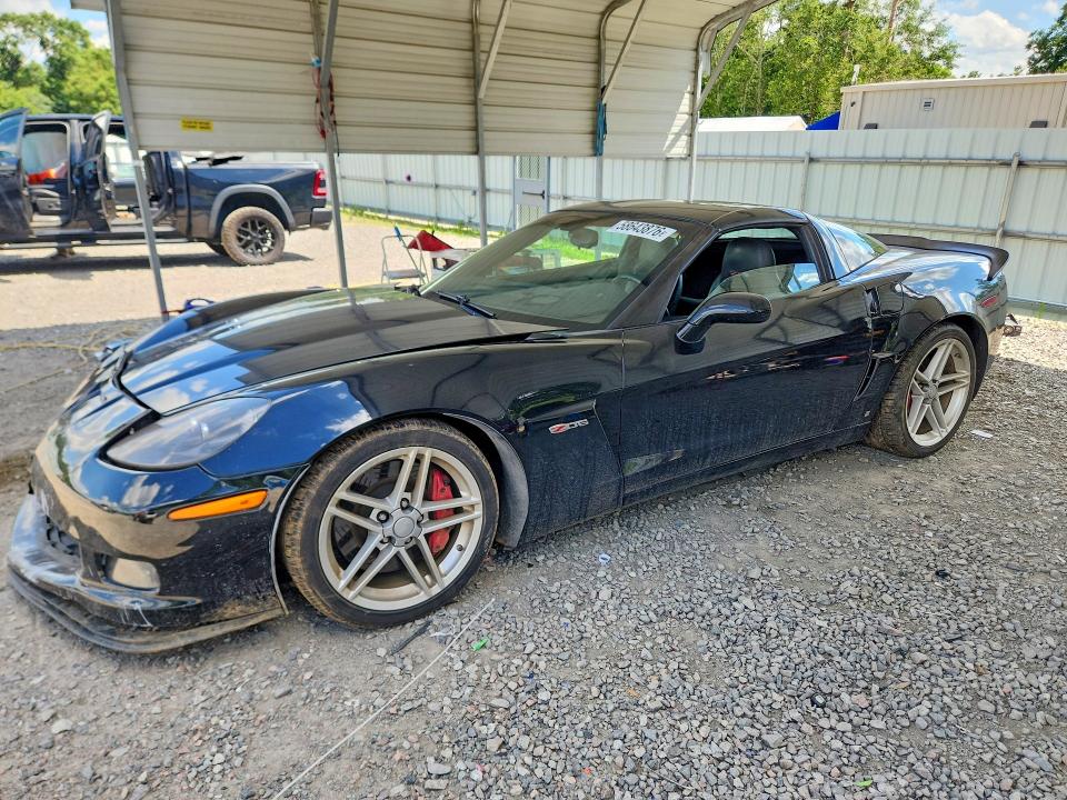 2006 Chevrolet Corvette VIN 1G1YY25E865129345 COPART salvage auction — FRONT END, Ga - Cert Of Title-Salvage, sold $18,200 on 2026-07-28 (photo 1)