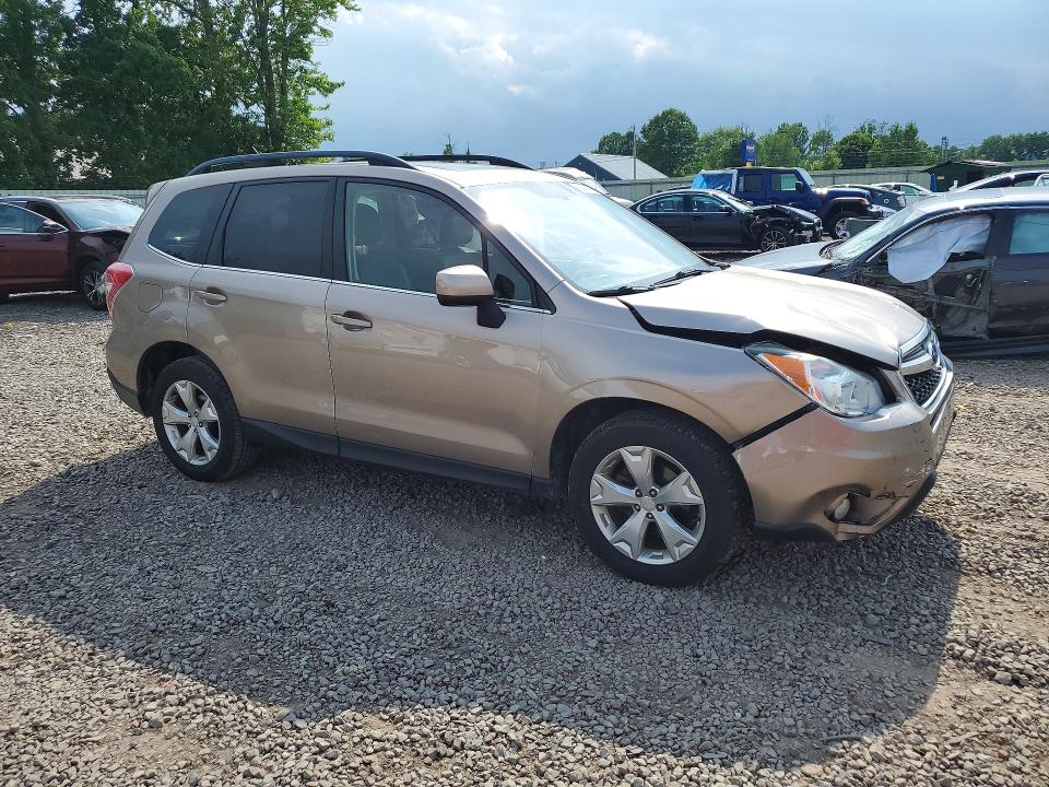 2015 Subaru Forester VIN JF2SJAKC5FH469924 COPART salvage auction — FRONT END, NY - MV-907A SALVAGE CERTIFICATE, sold $500 on 2026-07-29 (photo 4)