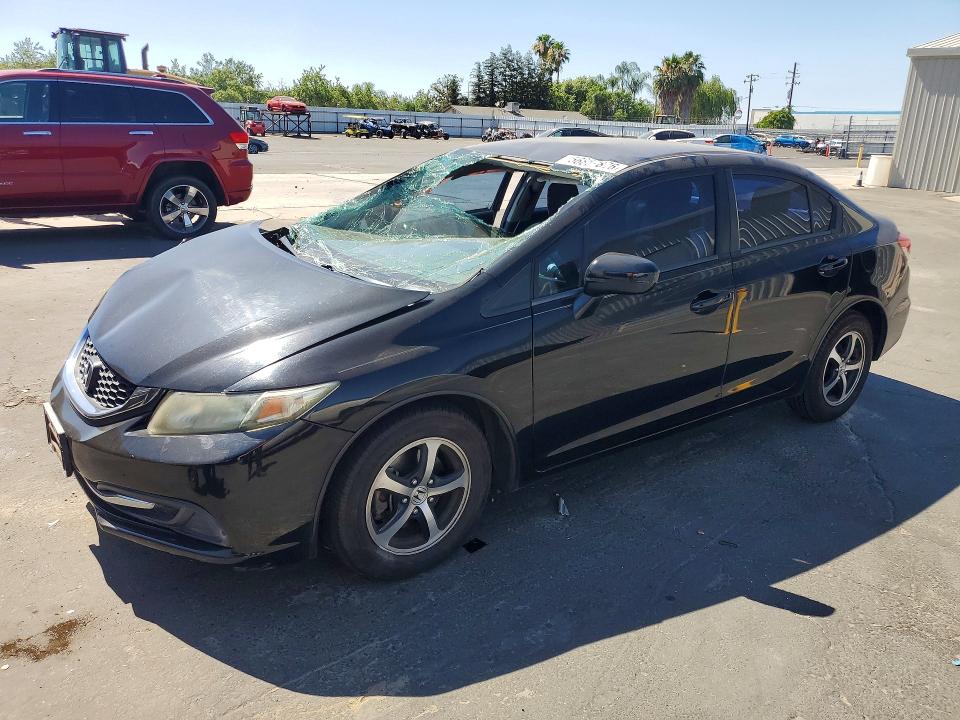2015 Honda Civic VIN 19XFB2F71FE013618 — COPART salvage auction photo