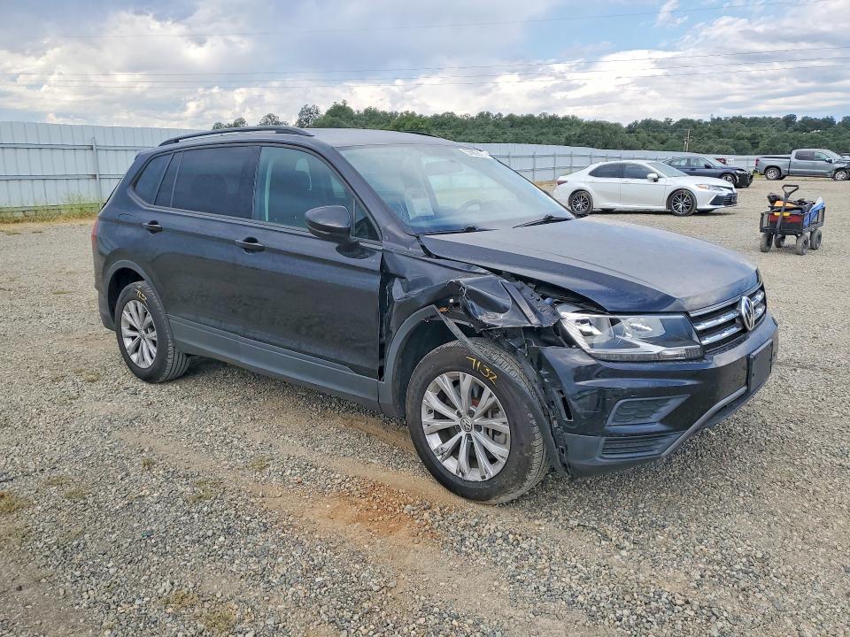 2020 Volkswagen Tiguan VIN 3VV1B7AX0LM058843 COPART salvage auction — FRONT END, Ca - Salvage Certificate, sold $4,300 on 2026-07-24 (photo 4)