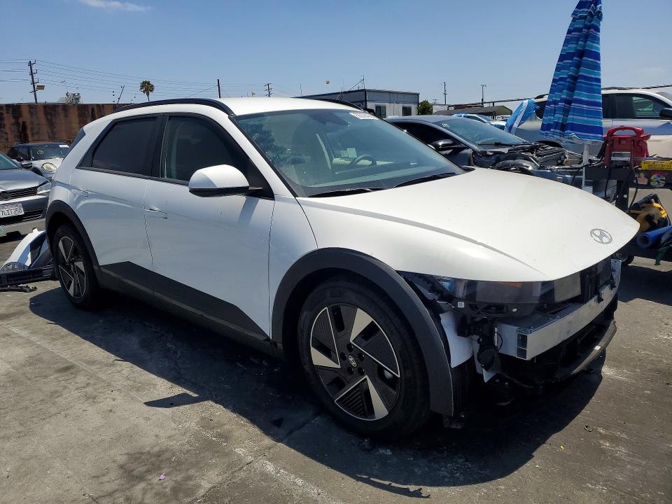 2025 Hyundai Ioniq VIN 7YAKN4DA0SY028396 COPART salvage auction — FRONT END, CA - SALVAGE CERTIFICATE, sold $12,300 on 2026-07-15 (photo 4)