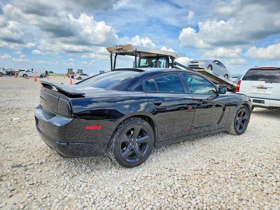 2014 Dodge Charger VIN 2C3CDXHG9EH185815 COPART salvage auction — FRONT END, Tx - Salvage Vehicle Title, sold $1,850 on 2026-07-09 (photo 3)