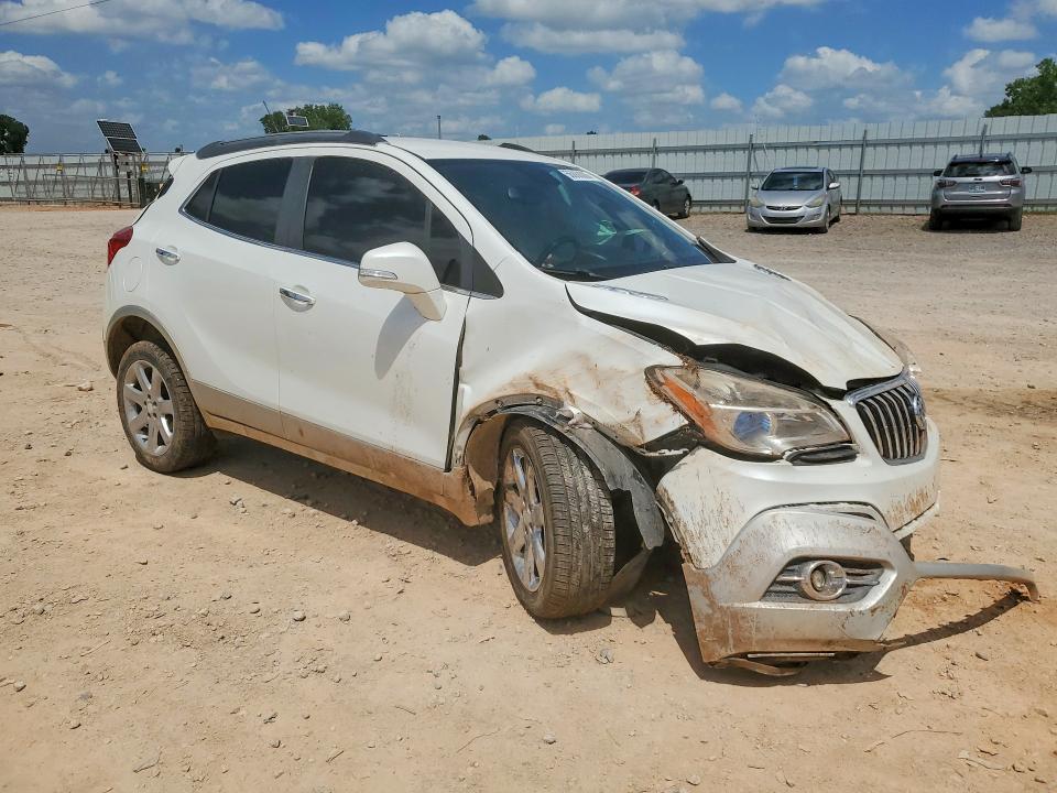 2014 Buick Encore VIN KL4CJGSB7EB543658 COPART salvage auction — ALL OVER, Ok - Certificate Of Title, sold $475 on 2026-07-14 (photo 4)
