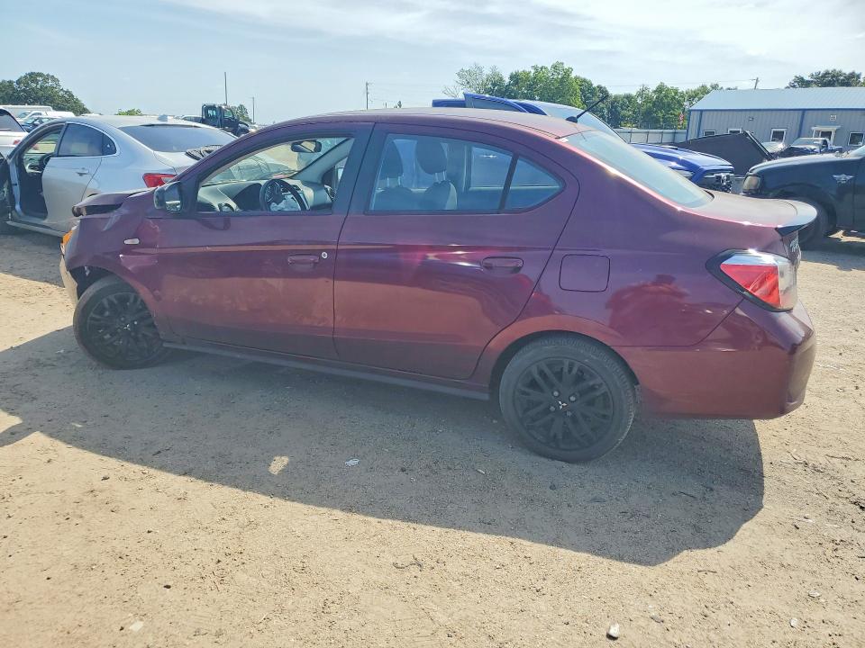 2022 Mitsubishi Mirage VIN ML32FUFJ8NHF08262 COPART salvage auction — FRONT END, Fl - Certificate Of Destruction, sold $1,550 on 2026-07-30 (photo 2)