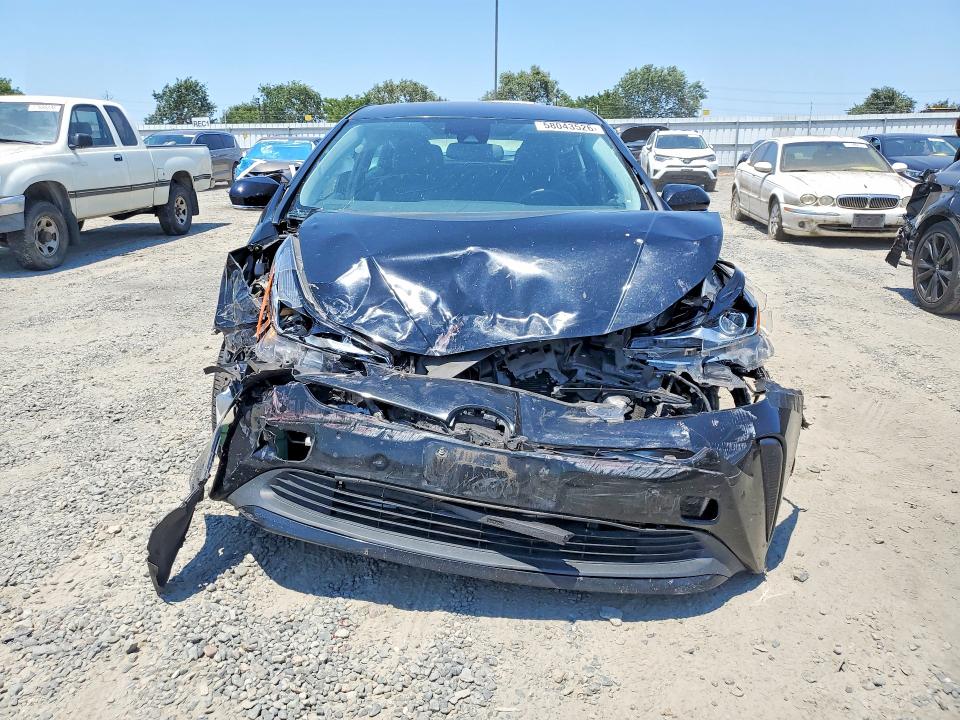 2020 Toyota Prius VIN JTDKARFU8L3113752 COPART salvage auction — FRONT END, Ca - Salvage Certificate, sold $2,500 on 2026-07-07 (photo 5)