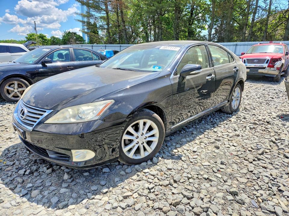 2010 Lexus ES VIN JTHBK1EG5A2371805 COPART salvage auction — REAR END, Nj - Cert Of Title-Salvage, sold $1,150 on 2026-07-08 (photo 1)