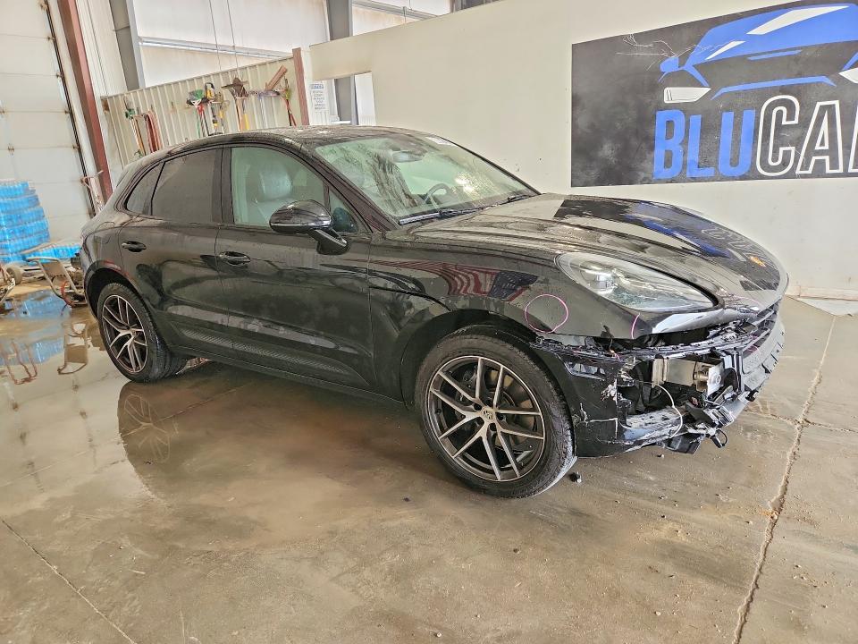 2025 Porsche Macan VIN WP1AA2A51SLB08943 COPART salvage auction — FRONT END, Il - Certificate Of Title (P), sold $35,500 on 2026-07-06 (photo 4)