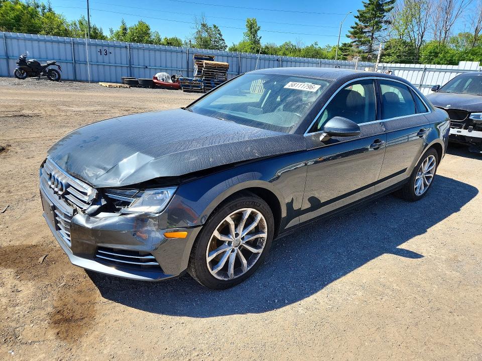 2017 Audi VIN WAUBNAF47HN022180 COPART salvage auction — FRONT END, On - Permit Salvage, sold $200 on 2026-07-28 (photo 1)