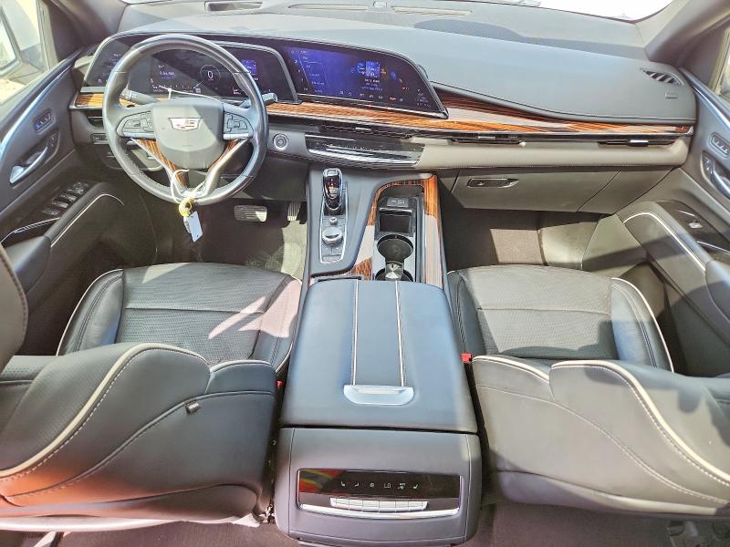 2021 Cadillac Escalade VIN 1GYS4BKL4MR408867 COPART salvage auction — FRONT END, Tx - Salvage Vehicle Title, sold $31,250 on 2026-08-20 (photo 8)