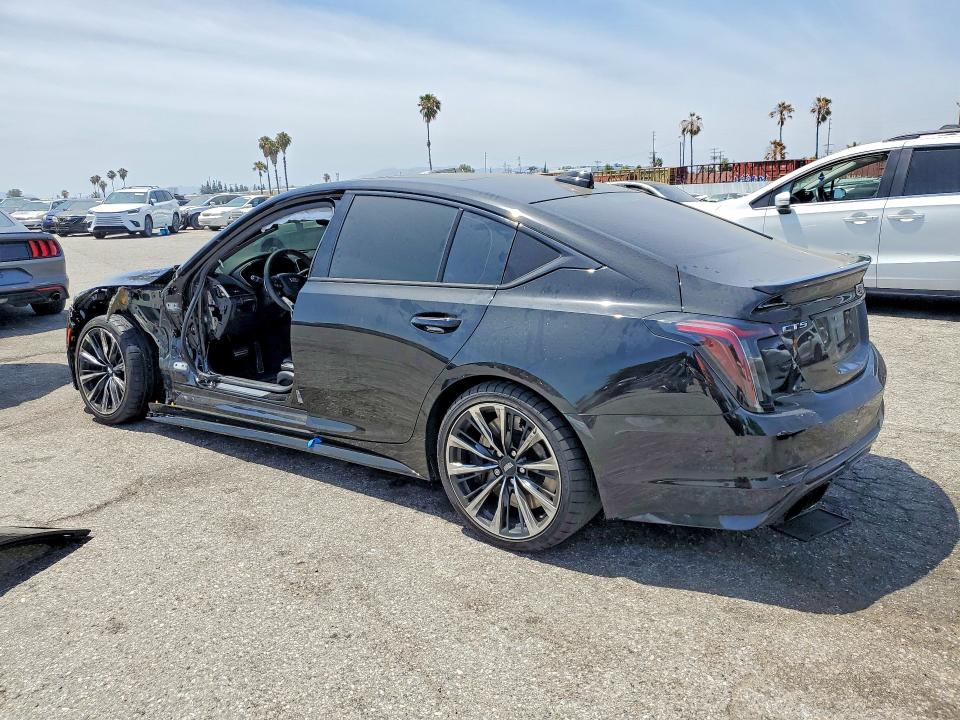 2022 Cadillac Ct5 VIN 1G6D35R61N0810406 COPART salvage auction — SIDE, CA - SALVAGE CERTIFICATE, sold $35,250 on 2026-07-28 (photo 2)