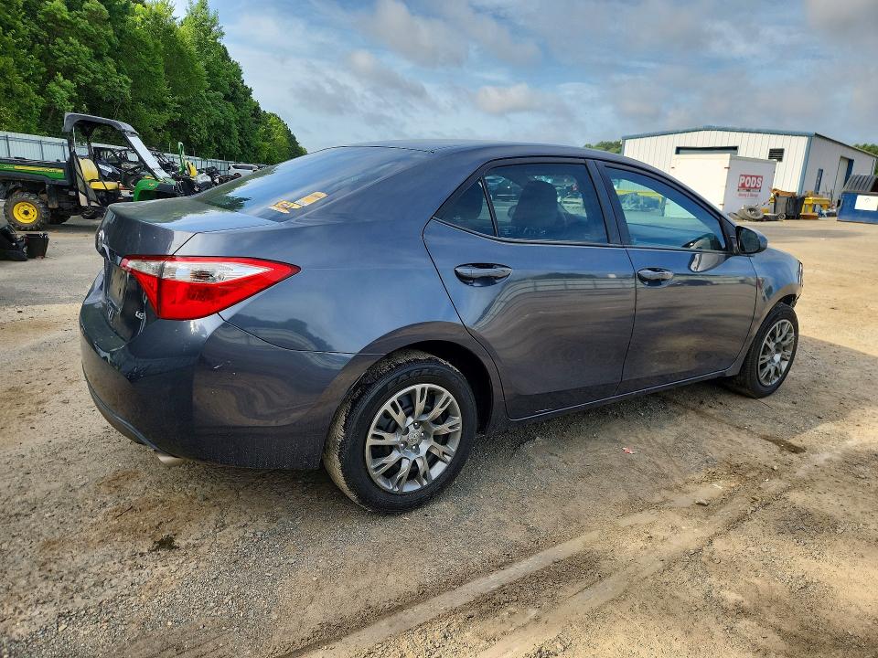 2016 Toyota Corolla VIN 5YFBURHE0GP523651 COPART salvage auction — FRONT END, La - Cert Of Title-Salvage, sold $3,050 on 2026-07-09 (photo 3)