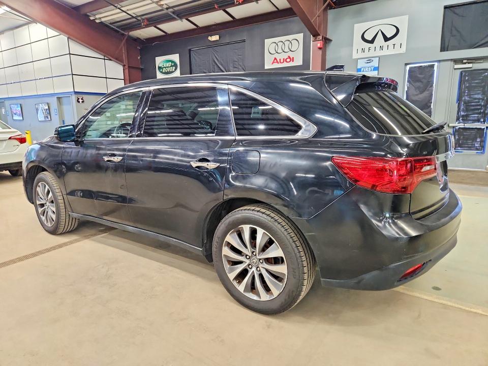 2016 Acura Mdx VIN 5FRYD4H44GB012944 COPART salvage auction — MINOR DENT/SCRATCHES, Ny - Certificate Of Title, sold $4,000 on 2026-07-09 (photo 2)