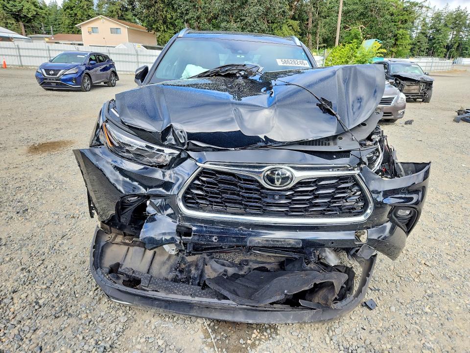 2021 Toyota VIN 5TDFZRBH8MS084319 COPART salvage auction — FRONT END, Wa - Bill Of Sale, sold $14,900 on 2026-07-14 (photo 5)