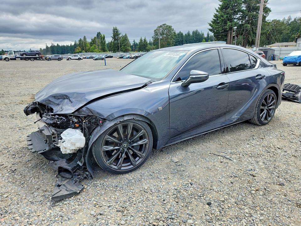 2024 Lexus Is VIN JTHB81F27R5053759 COPART salvage auction — FRONT END, Wa - Bill Of Sale, sold $125 on 2026-07-24 (photo 1)