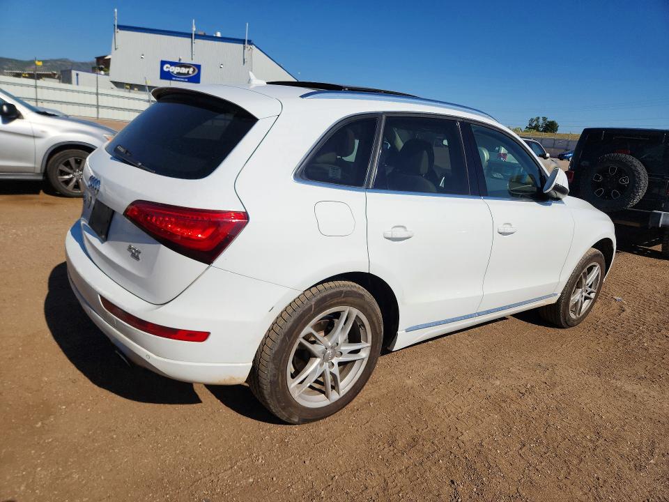2014 Audi Q5 VIN WA1LFBFP8EA055562 COPART salvage auction — SIDE, Co - Salvage Title, sold $1,500 on 2026-07-27 (photo 3)