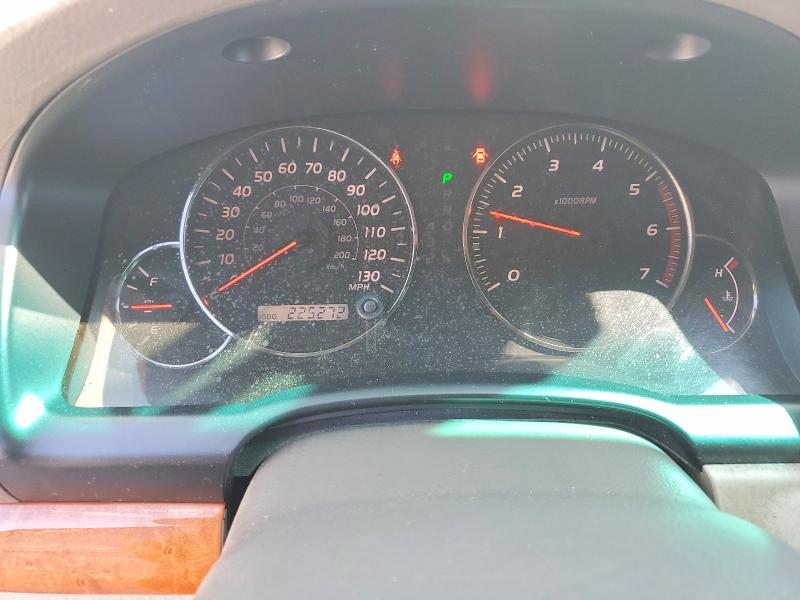 2003 Lexus Gx 470 VIN JTJBT20X930022315 COPART salvage auction — REAR END, Id - Cert Of Title -Rebuilt Salvage, sold $3,450 on 2026-07-13 (photo 9)