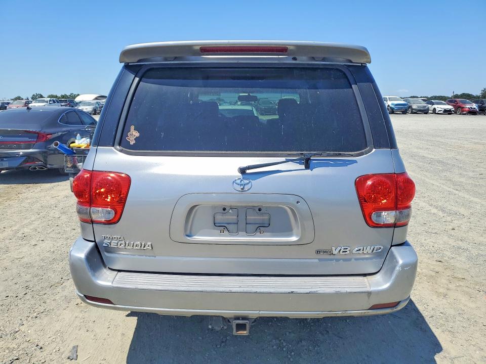 2007 Toyota Sequoia VIN 5TDBT48A07S281194 COPART salvage auction — MINOR DENT/SCRATCHES, CA - SALVAGE CERTIFICATE, sold $1,750 on 2026-07-07 (photo 6)