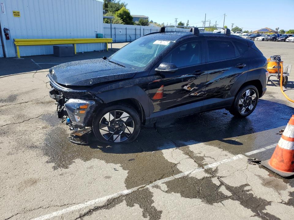 2025 Hyundai Kona VIN KM8HB3AB9SU190595 COPART salvage auction — FRONT END, Az - Certificate Of Title, sold $4,800 on 2026-07-07 (photo 1)