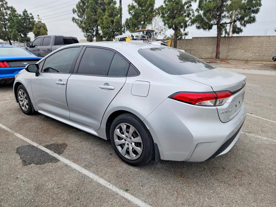 2021 Toyota Corolla VIN 5YFEPMAE5MP150362 COPART salvage auction — SIDE, Ca - Salvage Certificate, sold $250 on 2026-07-30 (photo 2)
