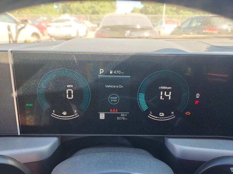 2025 Hyundai Sonata VIN KMHL34JJ1SA121499 COPART salvage auction — FRONT END, Md - Cert Of Salvage > 75% Damage, sold $11,800 on 2026-07-31 (photo 9)