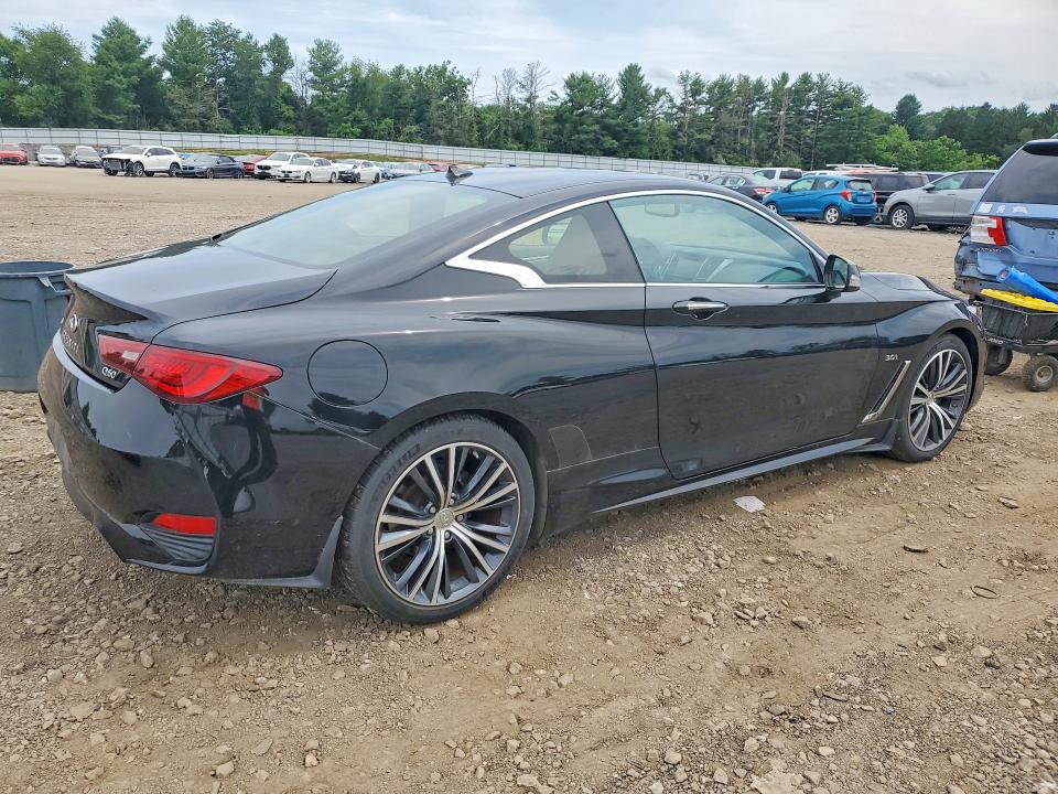 2018 Infiniti Q60 VIN JN1EV7EL1JM390462 COPART salvage auction — MECHANICAL, Md - Cert Of Salvage > 75% Damage, sold $5,300 on 2026-07-13 (photo 3)