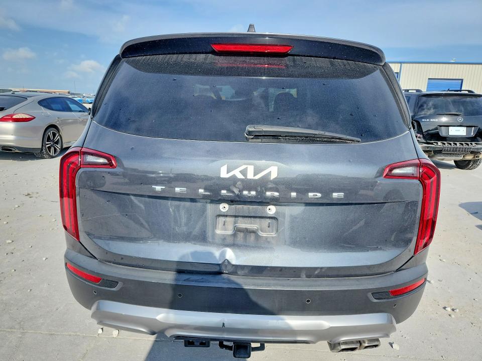2022 Kia Telluride VIN 5XYP54HC5NG265861 COPART salvage auction — FRONT END, Tx - Salvage Vehicle Title, sold $7,200 on 2026-07-02 (photo 6)