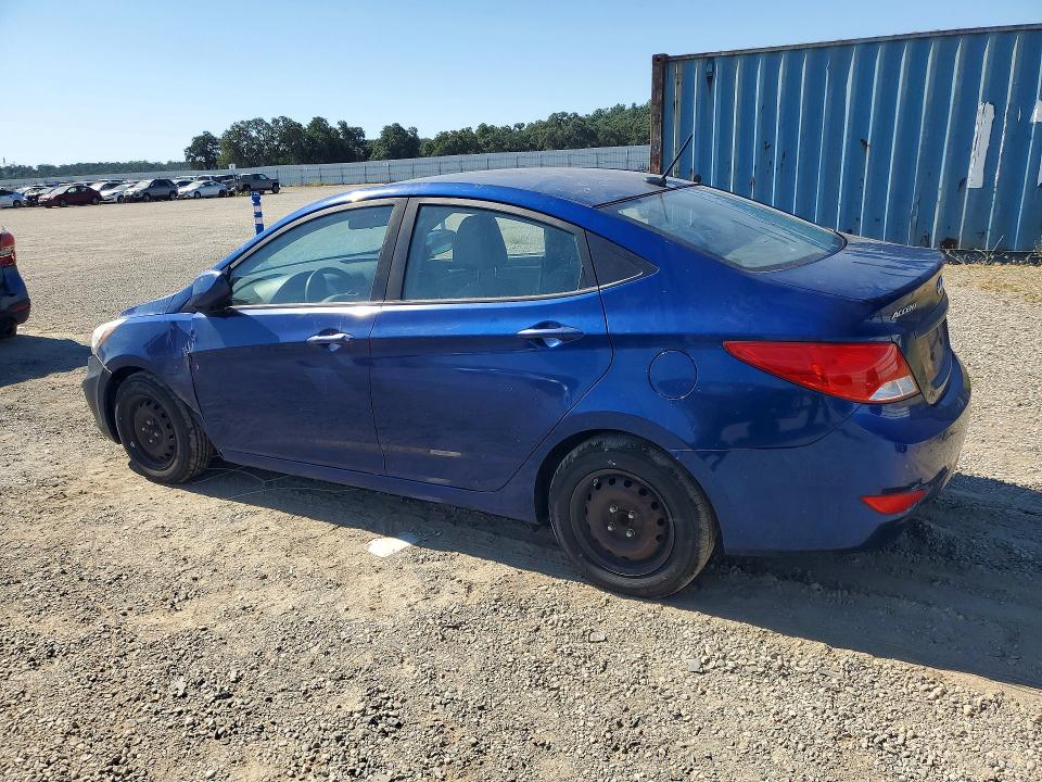 2016 Hyundai Accent VIN KMHCT4AE3GU105488 COPART salvage auction — VANDALISM, Ca - Dis/Dlr/Exp Only Clean Title, sold $550 on 2026-07-31 (photo 2)