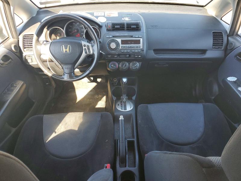 2008 Honda Fit VIN JHMGD38648S028105 COPART salvage auction — FRONT END, Pa - Cert Of Title, sold $975 on 2026-07-21 (photo 8)